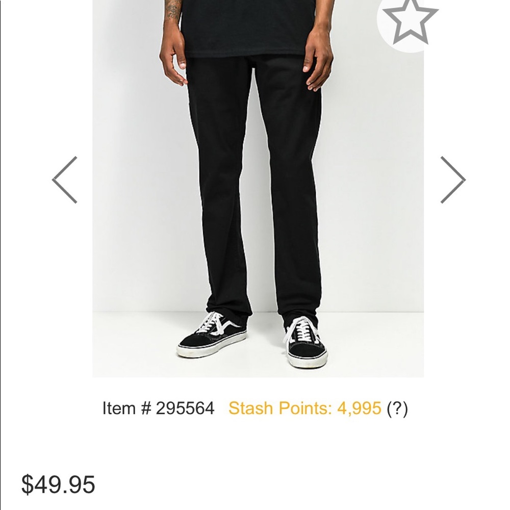 Empyre Straight Legged Skinny Chinos